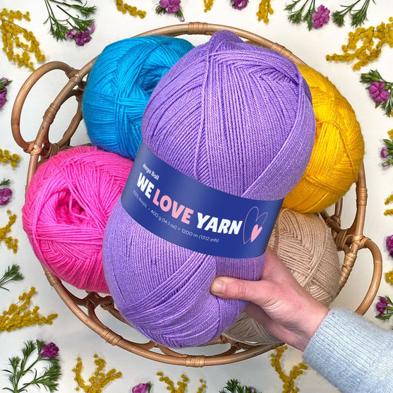 Mega Ball 400 g - We Love Yarn
4