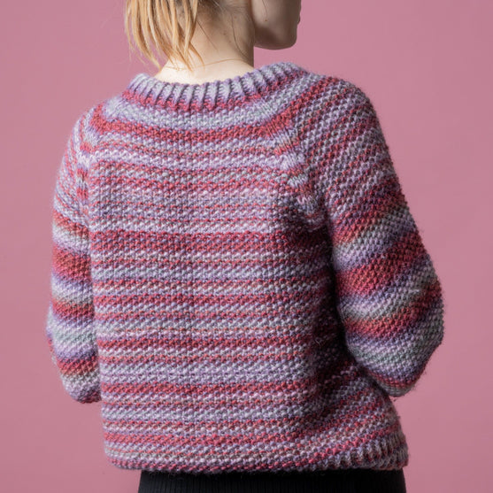 Anette - Perłowy sweter Print
4