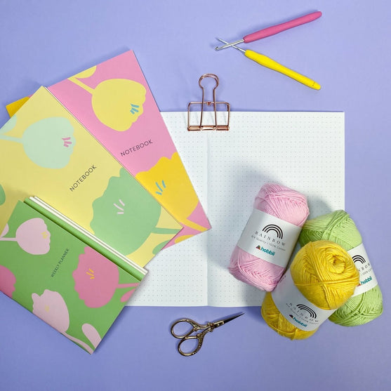 Notebook - Dotty - Kwiatek - Hobbii
5