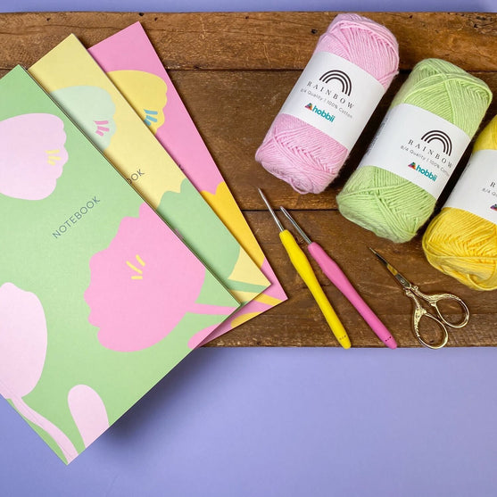 Notebook - Dotty - Kwiatek - Hobbii
4