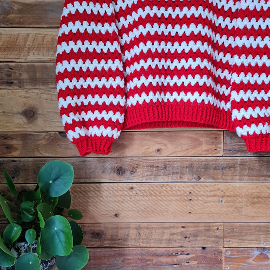 Candy Cane Stripes - Sweter
8
