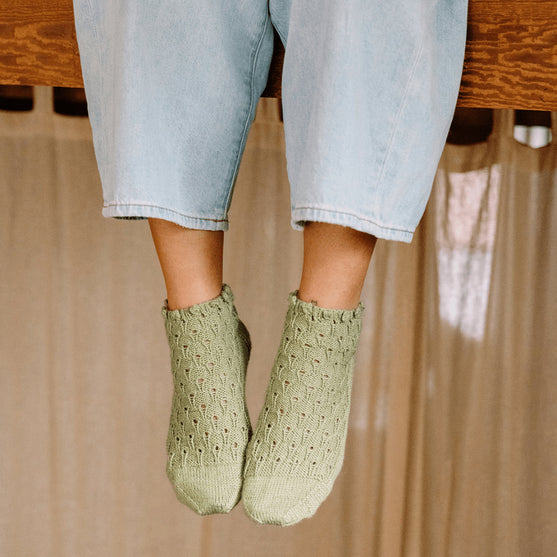 Rosmarino - Ażurowe Skarpety do Kostek
5