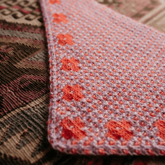 Pressed Flowers Kerchief - Bandana Mozaikowa
4