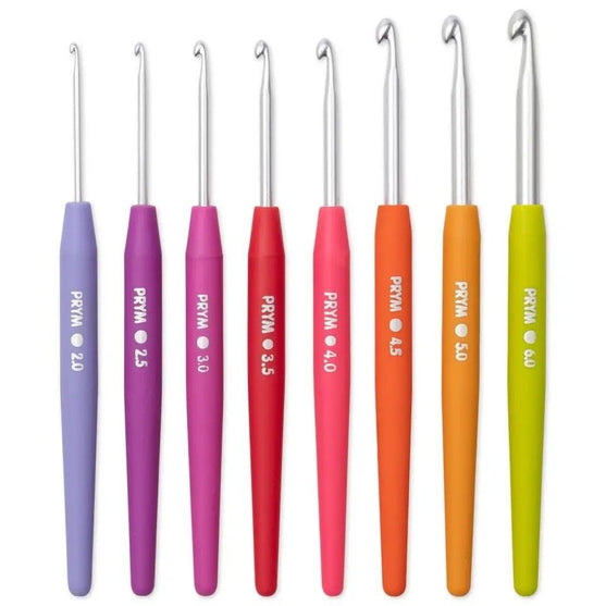Szydełko do wełny z rączką soft-grip - Prym
7