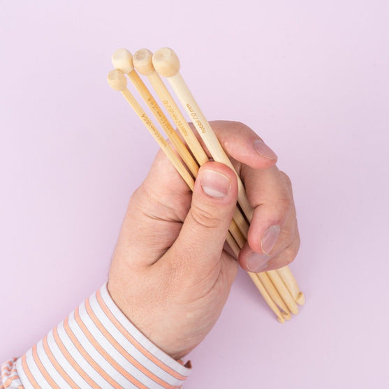 Bamboo Zestaw Szydełek Tunezyjskich - 25 cm - Hobbii
4