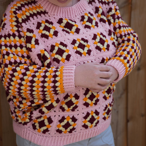 Boxy Bloom - Sweter
4