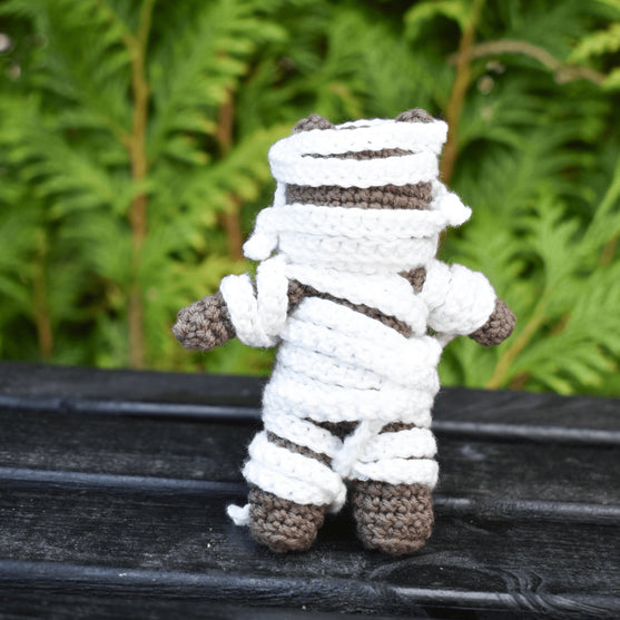 Mummy Bear - Halloweenowa figurka
3