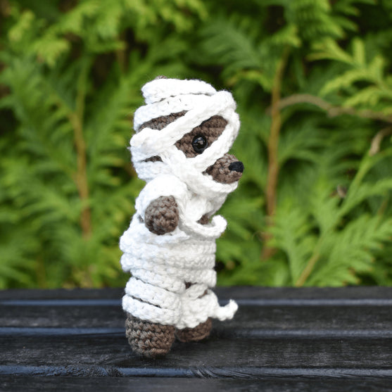Mummy Bear - Halloweenowa figurka
4