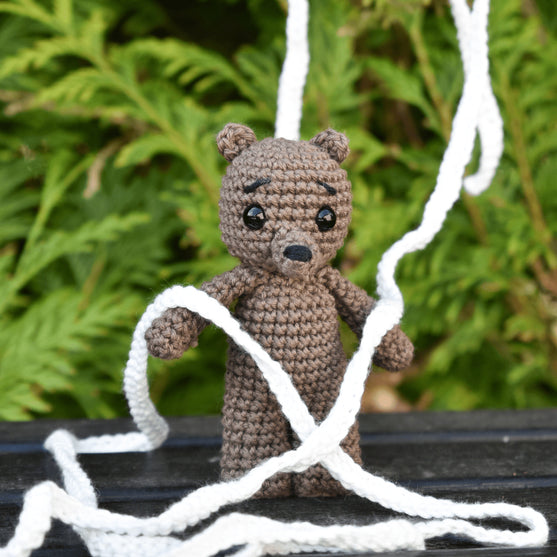 Mummy Bear - Halloweenowa figurka
6