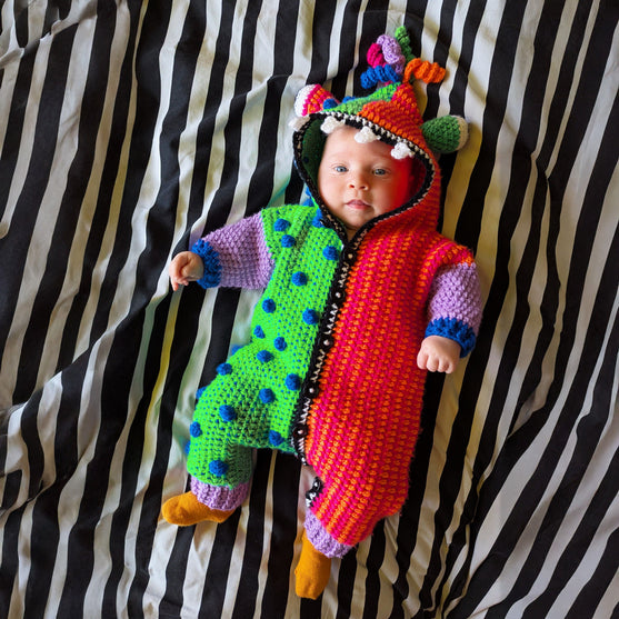 Monster Romper - Halloweenowy Kombinezon
5