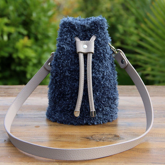 Sznurek do toreb - czarny/srebrny - Go Handmade
5