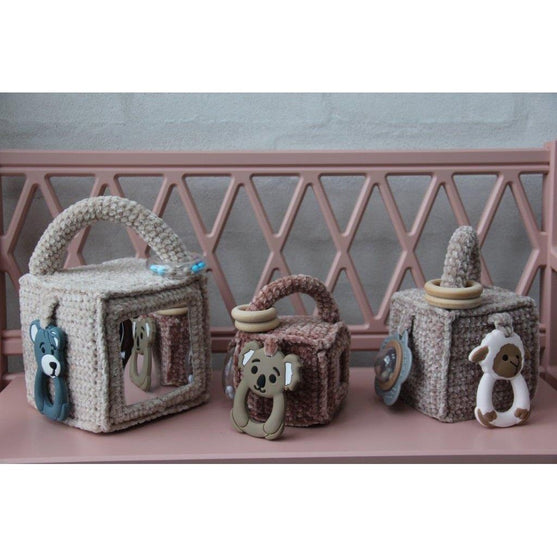 Grzechotka - Kwiat - Go Handmade
3