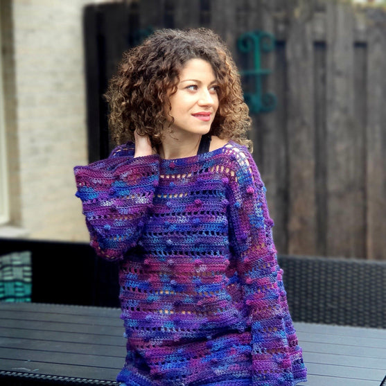 Grape Squish Sweter
2