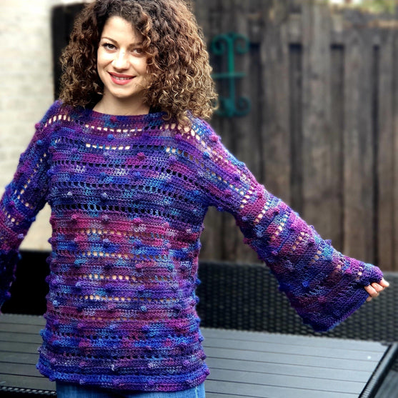 Grape Squish Sweter
5