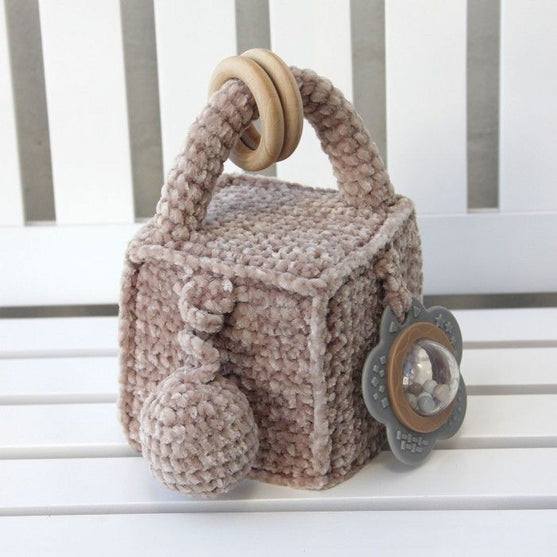 Grzechotka - Kwiat - Go Handmade
5
