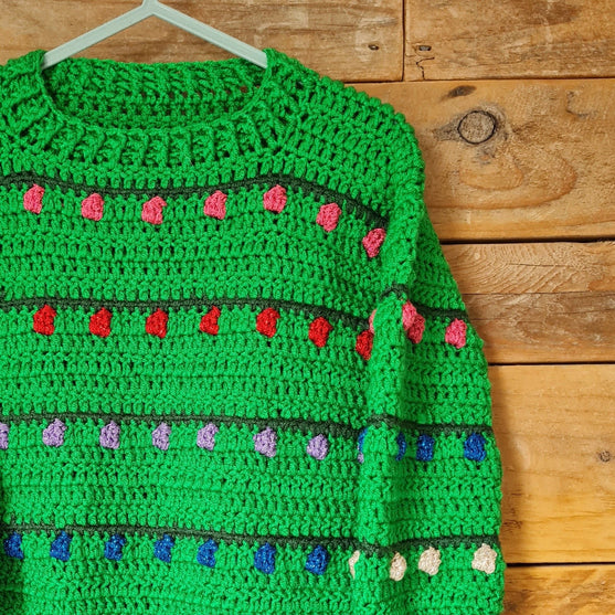 Christmas Lights - Dziecięcy Sweter
2