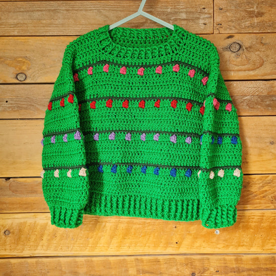 Christmas Lights - Dziecięcy Sweter
3