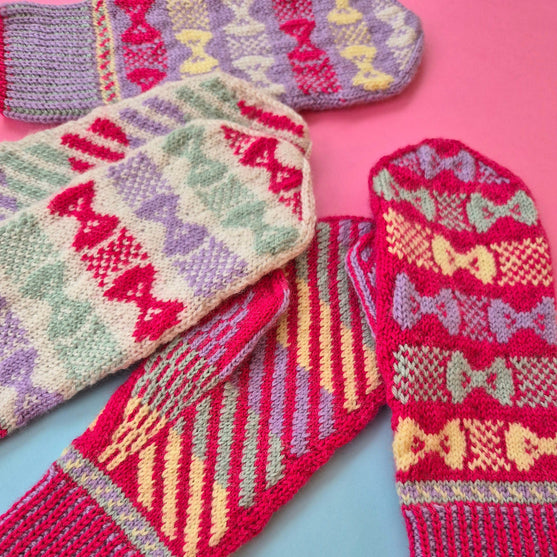 Bow Pop Mittens - Rękawiczki
2
