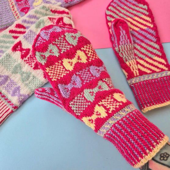 Bow Pop Mittens - Rękawiczki
3