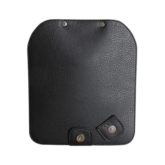 Klapa do torby z magnetycznym zapięciem - Black/Silver - Go Handmade
4