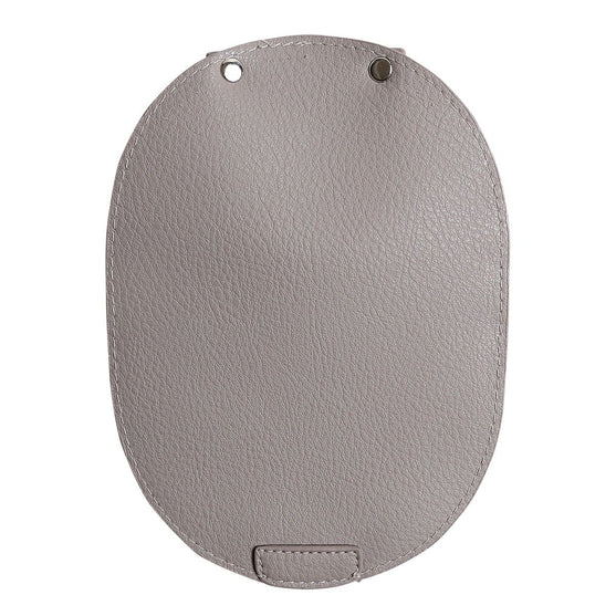 Klapka do metalowego zamknięcia do torby - Beige/Silver - Go Handmade
5