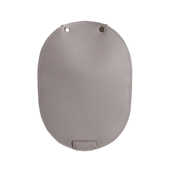 Klapka do metalowego zamknięcia do torby - Beige/Silver - Go Handmade
6