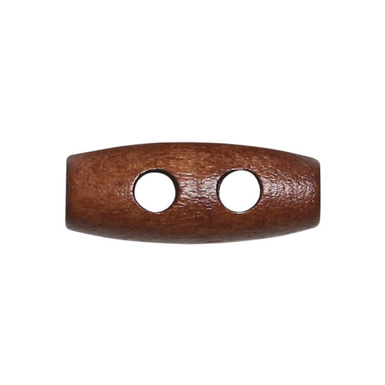 Podłużne Drewniane Guziki Mini - 20 mm - Go Handmade
3