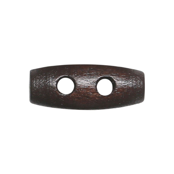 Podłużne Drewniane Guziki Mini - 20 mm - Go Handmade
4