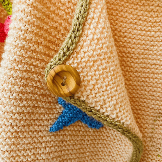 Applique Jacket - Dziecięcy kardigan
4
