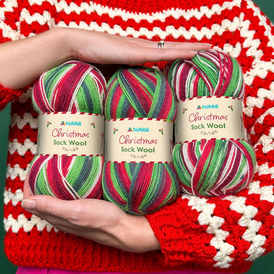Christmas Sock Wool (Edycja Limitowana) - Hobbii
2