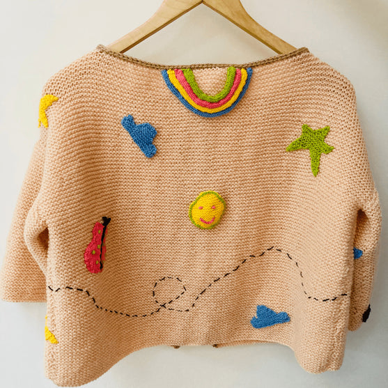 Applique Jacket - Dziecięcy kardigan
3