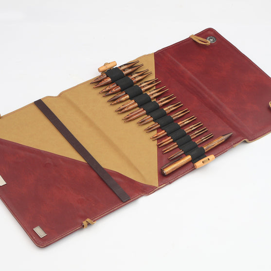 Ginger Regal - Zestaw krótkich wymiennych drutów na żyłce - Brzoza - KnitPro
2