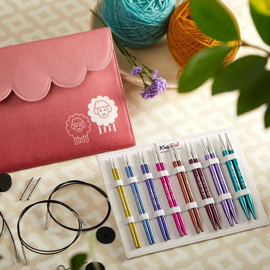 Zing Deluxe Zestaw wymiennych drutów na żyłce - KnitPro
4