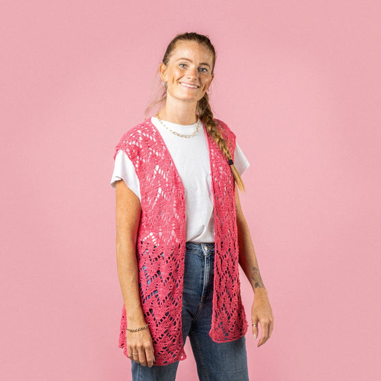Leaf Me On - Kamizelka - Pink Collection
4