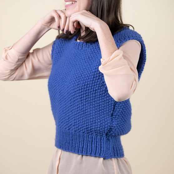 Renee – Kamizelka wzorem perłowym
5