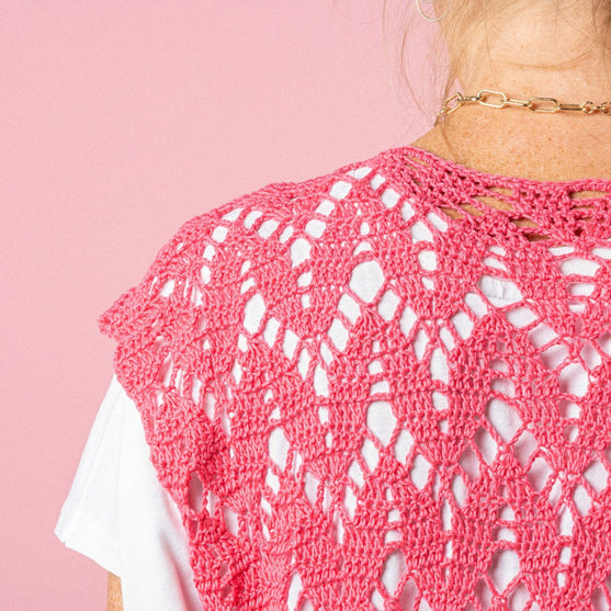 Leaf Me On - Kamizelka - Pink Collection
5