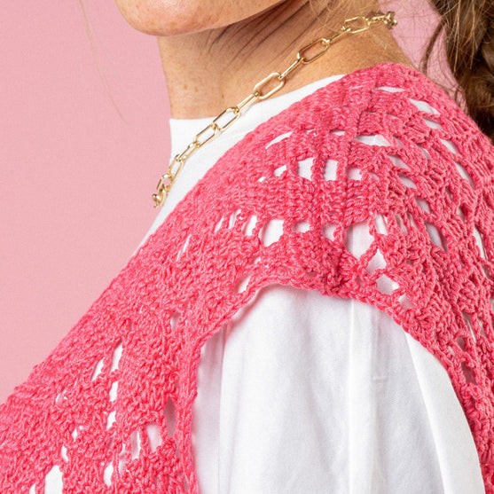 Leaf Me On - Kamizelka - Pink Collection
6