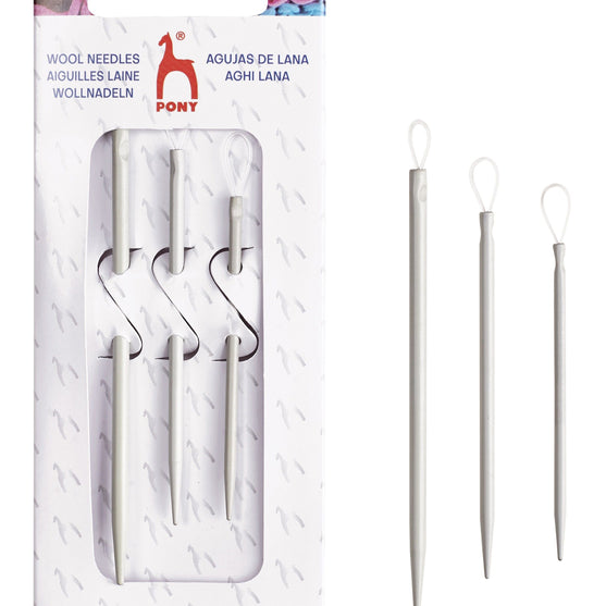 Aluminiowe igły do wełny - Pony
2