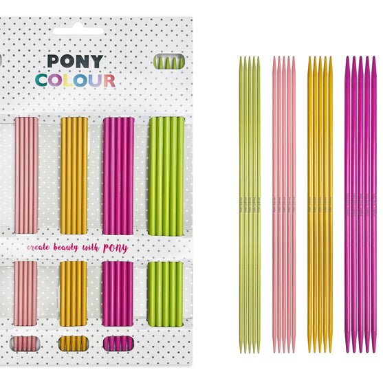 Colour Zestaw drutów pończoszniczych - Pony
2