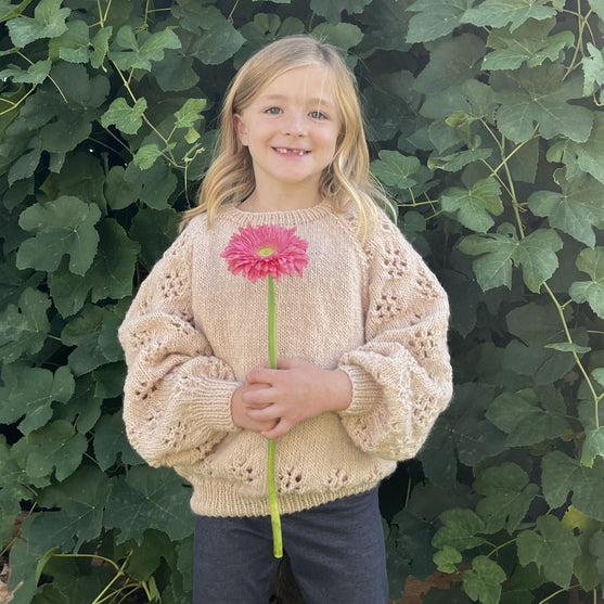 Flower - Sweter dziecięcy
2