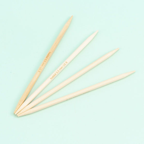 Druty podwójne Bamboo - 15 cm - Hobbii
8