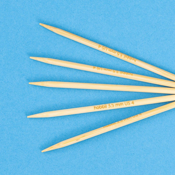 Druty podwójne Bamboo - 10 cm - Hobbii
4