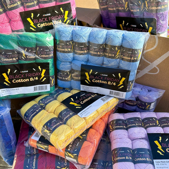 Black Friday Cotton 8/4 Color Pack (Edycja Limitowana) - Hobbii
2