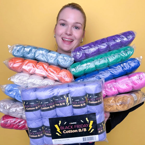 Black Friday Cotton 8/8 Color Pack (Edycja Limitowana) - Hobbii
4