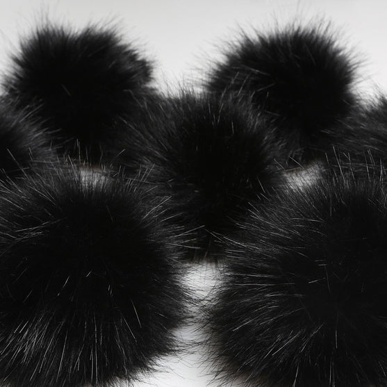 Pompon - Czarny - Go Handmade
2