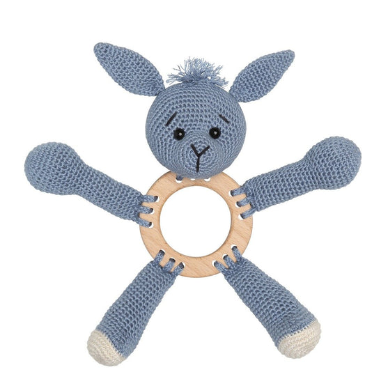 Drewniany pierścień z otworami - Go Handmade
3
