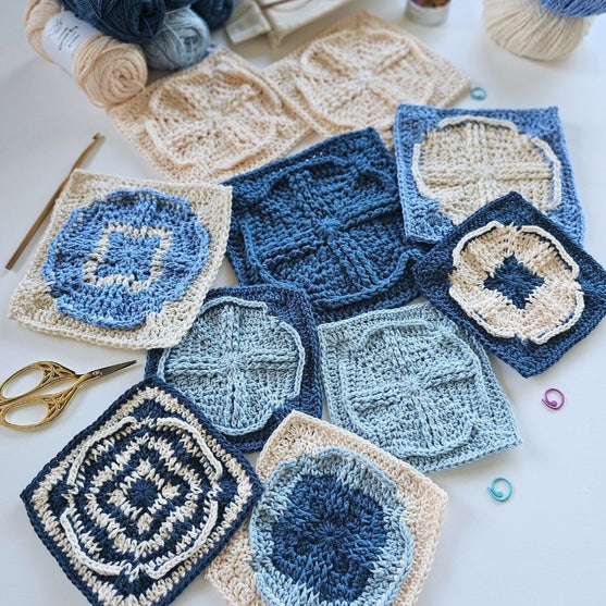 Compass Rose - Wschód - Kwadrat Granny
2