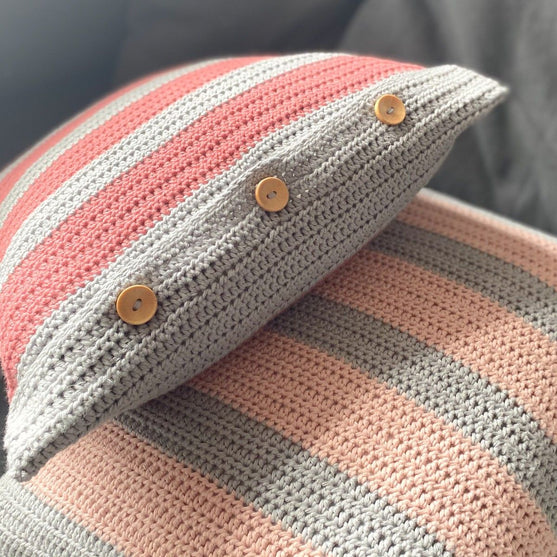 Cotton Stripes Poduszka – Kwadratowa
2