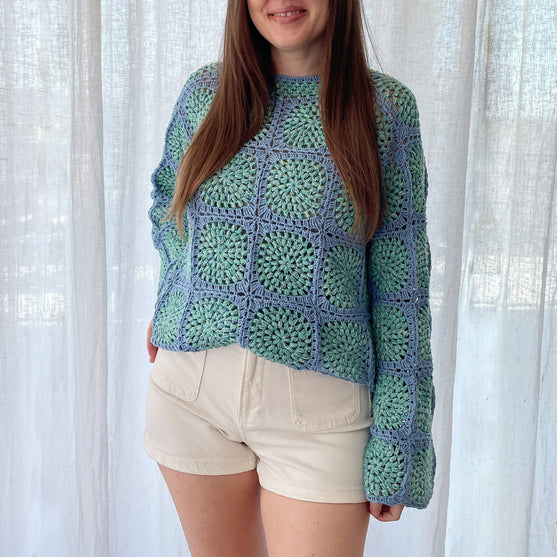 Spring Mosaic - Sweter
2