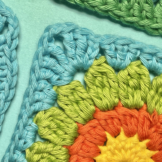 Hobbii Granny Square - Auringonkukka
2